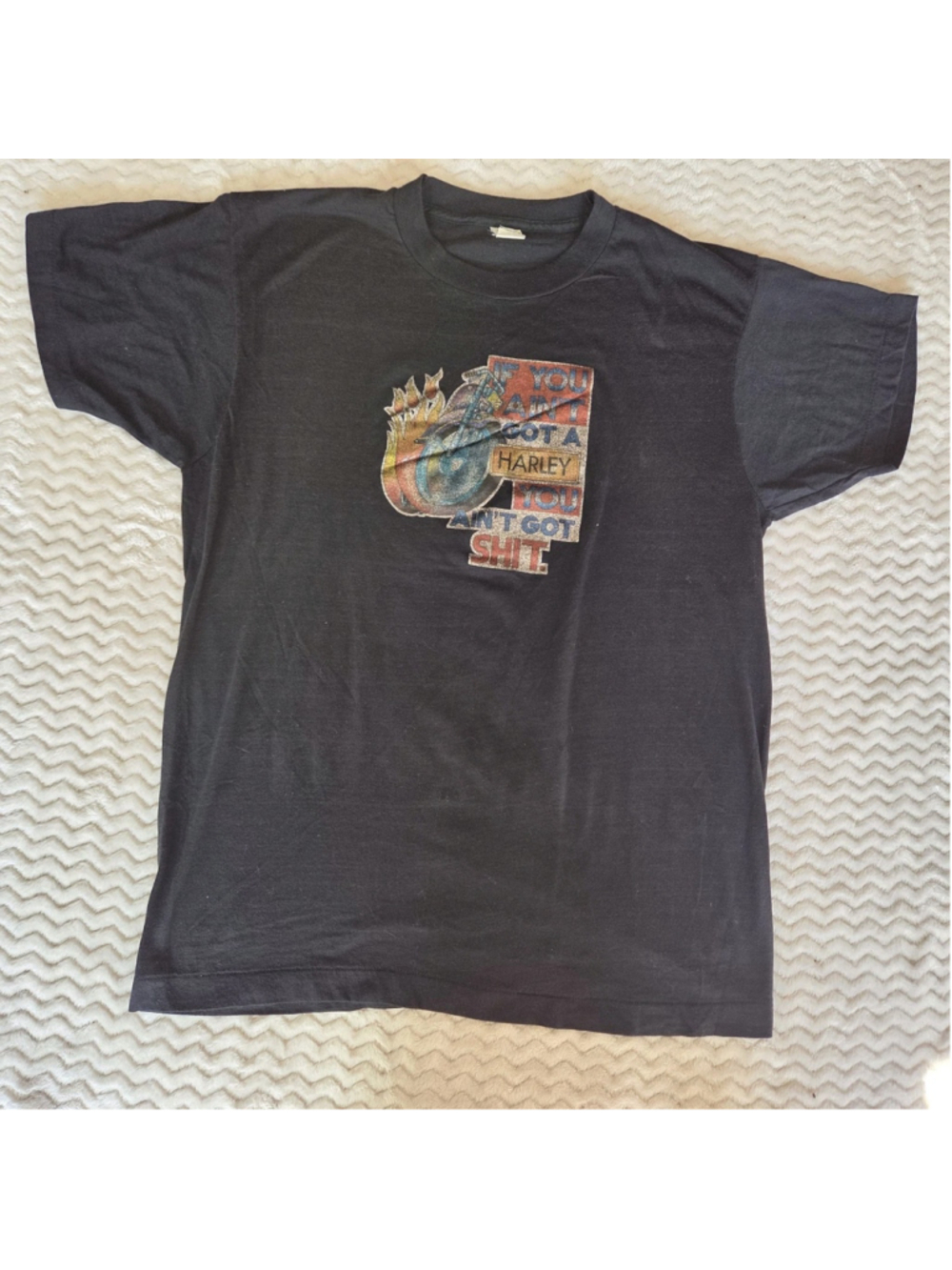 Vintage Harley Single Stitch Screen Stars Parody T-shirt